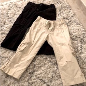 Tommy Hilfiger two capris/cargo